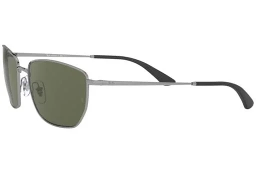 Ray Ban RB3653 Sunglasses - 004/9A Gunmetal/Green