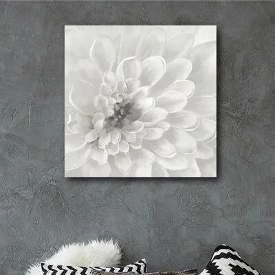 &Dahlia& Wrapped Canvas Painting Print Latitude Run Size: 16x22 H x 16x22 W x 1.5x22 D