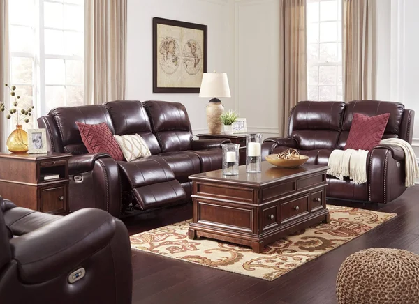 Ashley Lavidor Brown Rectangular End Table T809-3