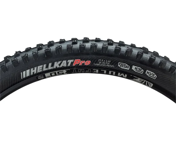 Kenda Hellkat Pro DH Tire: 27.5x22 x 2.40x22 Wire Bead - Black