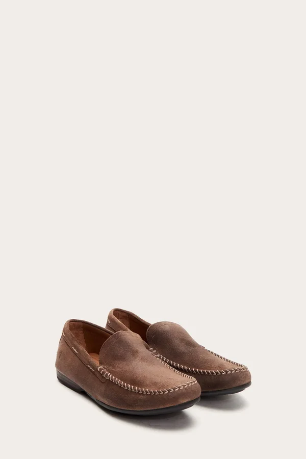 Frye Men's Lewis Venetian Loafer - Dark Brown