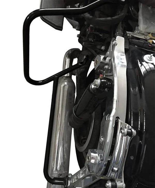 Saddlebag Support Brackets for Harley Davidson Touring 14-21 Rear Guard Black Craftride