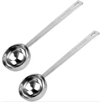 Stainless Steel Coffee Scoop - 2 Tablespoon Measuring Spoon Coffee Scoop, 30ml Metal Long Handled Spoons Coffee Measuring Spoons