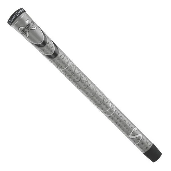 Super Stroke Cross Comfort Midsize (Gray/Black) (13pcs + Golf Grip Kit)