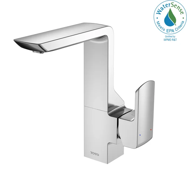 Toto Gr 1.2 GPM Single Side Handle Bathroom Sink Faucet with Comfort Glide Technology - Polished Chrome - TLG02309U#CP