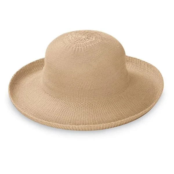 Wallaroo Women's Petite Victoria Sun Hat - Tan - Swimoutlet.com