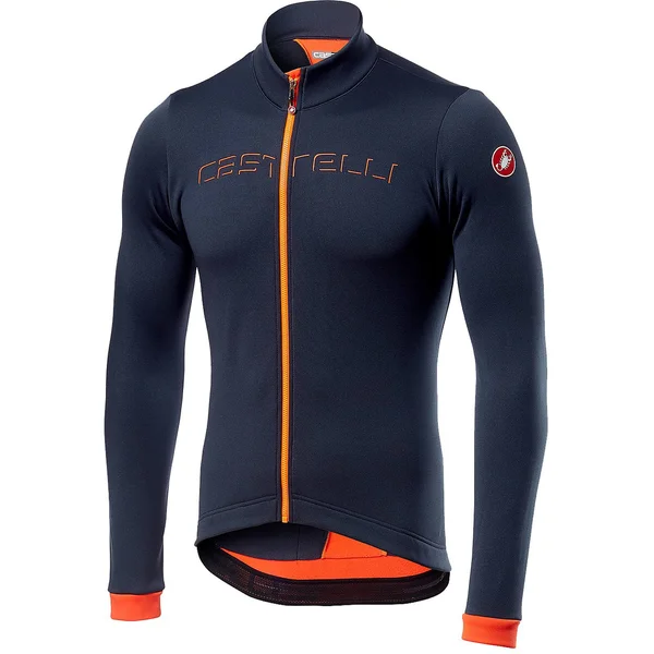 Castelli Fondo Jersey FZ Large Dark Steel Blue