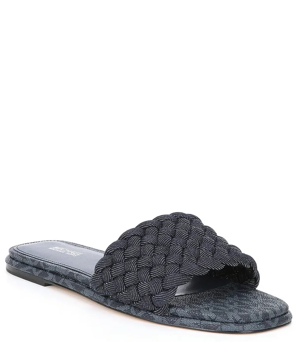 Michael Michael Kors Amelia Denim Sandals - 5.5M