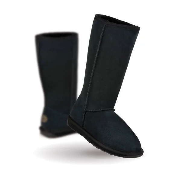 Emu Australia Womens Stinger Hi Sheepskin Boots 11 Black