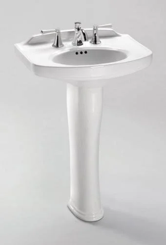 Toto LPT642.4#11 Dartmouth Pedestal Lavatory, Colonial White
