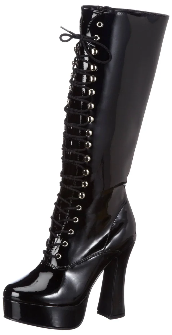 Pleaser - Electra-2020 10, Black Patent