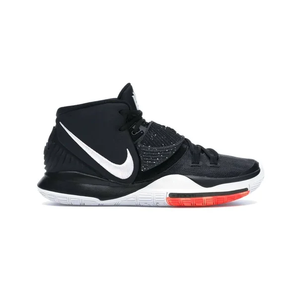 Nike Kyrie 6 - Mens Basketball Shoes - Black/White, Size 15.0