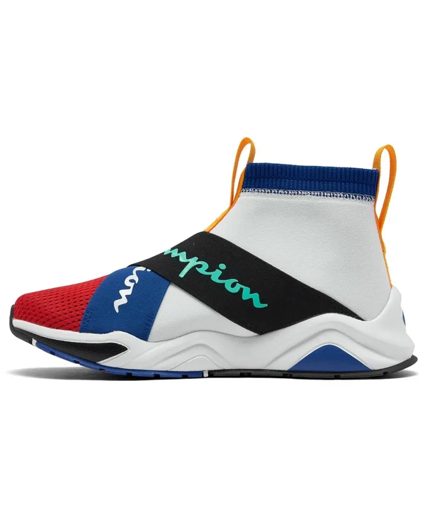 Champion Men's Rally Crossover Casual Shoes - 13.0 - White/Red