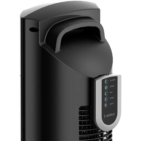 Lasko T48314 Perf. Tower Fan w/Remote Grey