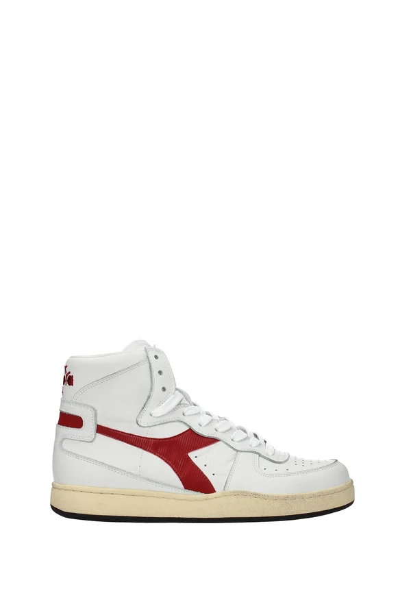 Diadora Mi Basket Used White