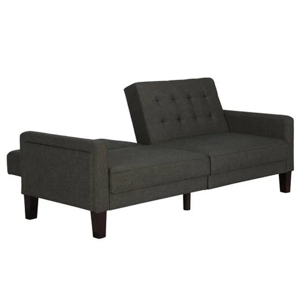 Better Homes & Gardens Porter Fabric Tufted Futon, Multiple Colors
