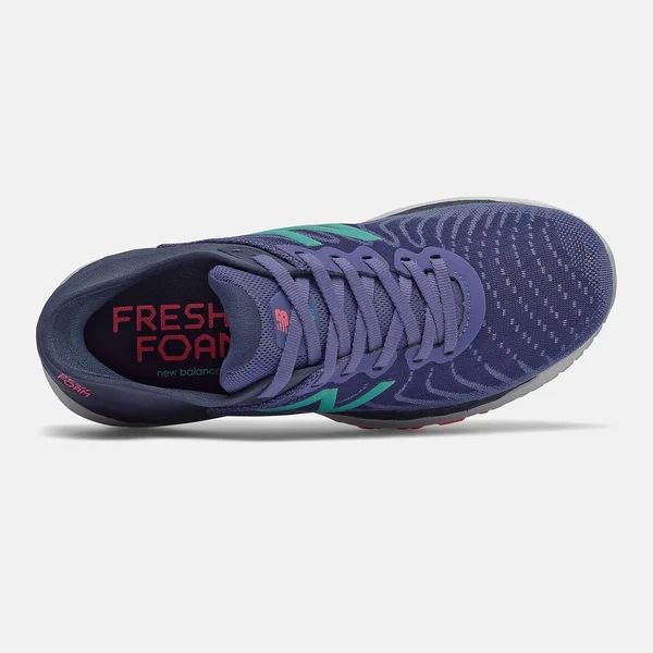 New Balance Women's Fresh Foam 860v11 Virtual Sky-Bleached Lime Glo, 5.5
