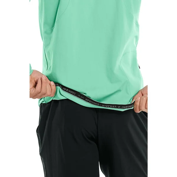 Coolibar UPF 50+ Men's Nocona Zip Rash Guard - Sun Protective