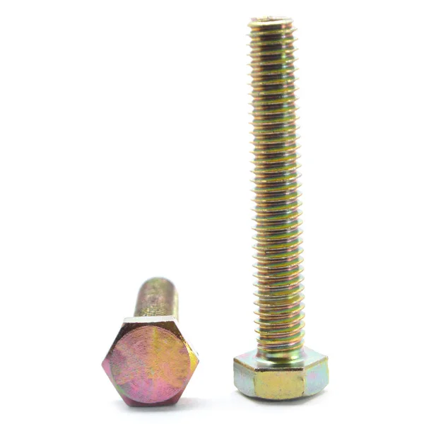 5/16-18 x 7 Coarse Thread Grade 8 Hex Tap (Full Thread) Bolt Alloy Steel Yellow Zinc Plated