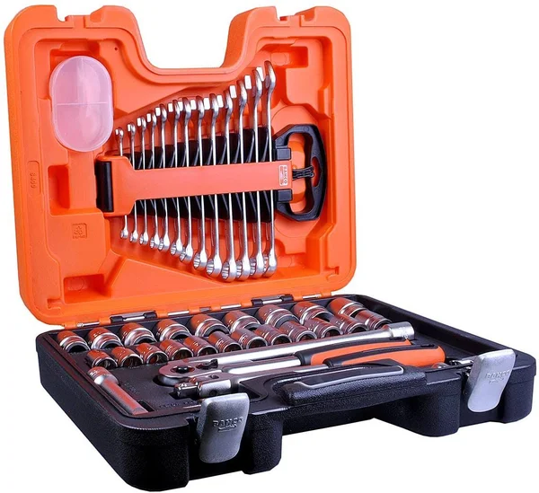 Bahco S400 Socket Set - 1/2x22 Drive, 40 Pieces