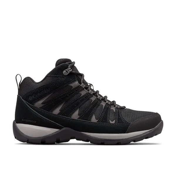Columbia Redmond V2 Mid Waterproof Men's Hiking Boots Black/Dark Grey : 14 E - Wide