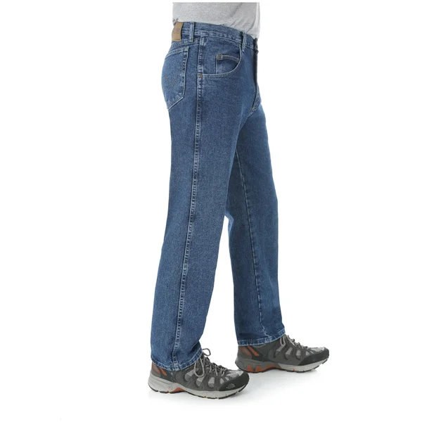 Wrangler Men's Rugged Wear Relaxed Fit Jean, Vintage Indigo