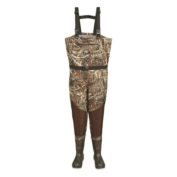 Guide Gear Men's Breathable Insulated Bootfoot Chest Waders, 800-Gram