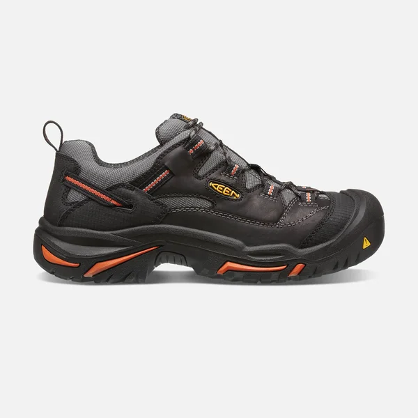 Keen Utility Braddock Low Steel Toe, Men's Black/Bossa Nova