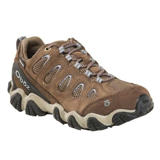 Oboz Women's Sawtooth II Low B-DRY, Brindle/Tradewinds Blue, 9.5