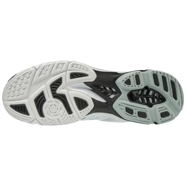 Mizuno Men's Wave Lightning Z5 - Mid - White/Black - 14