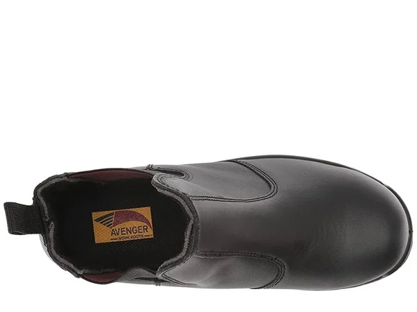 Avenger Men's 7408 Composite Toe Romeo Work Boots - Black - 7
