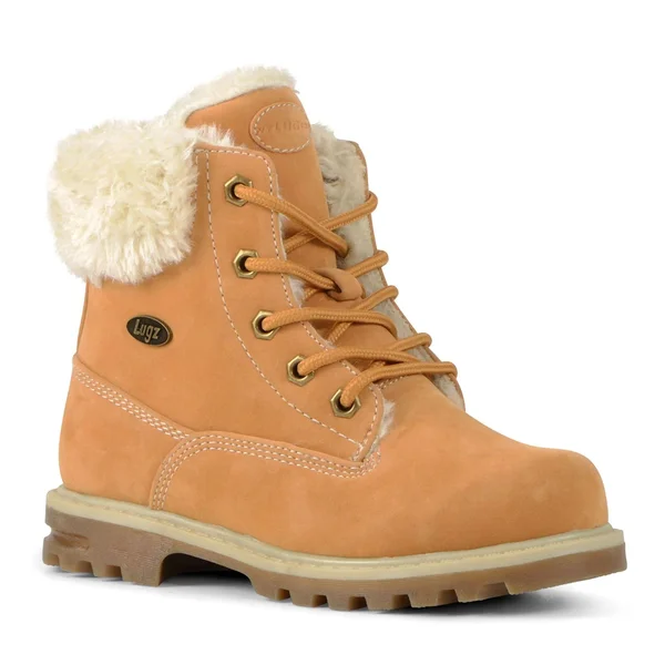 Lugz Empire Hi Fur Tan