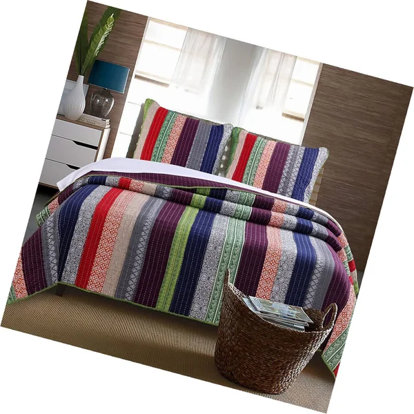 Greenland Home Fashions Marley Quilt Set - Full/Queen