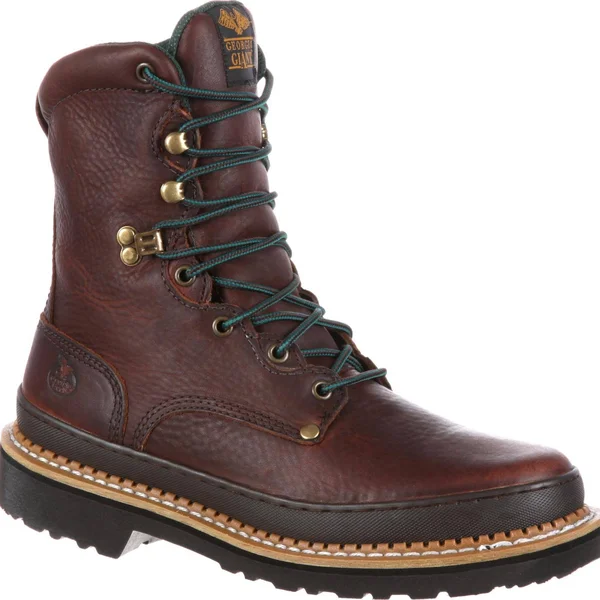 Georgia Boot Men's Giant 8x22 Work Boots, Brown