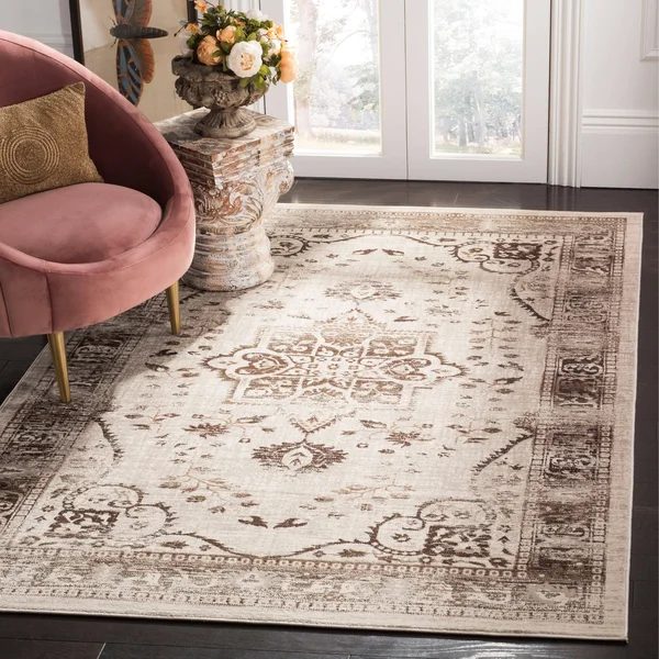 Safavieh Evoke EVK509B 5&1x22 x 7&6x22 Beige - Brown Area Rug