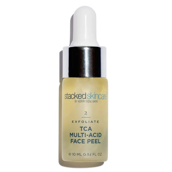 Gentle Chemical TCA Peel Facial Exfoliating Treatment - StackedSkincare, Mini Deluxe (10ml)