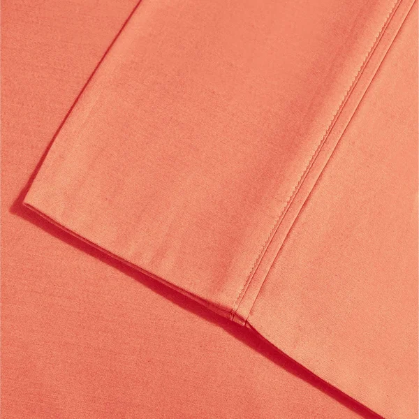 Blue Nile Mills Cotton-Blend 800-Thread Count Solid Deep Pocket Sheet Set
