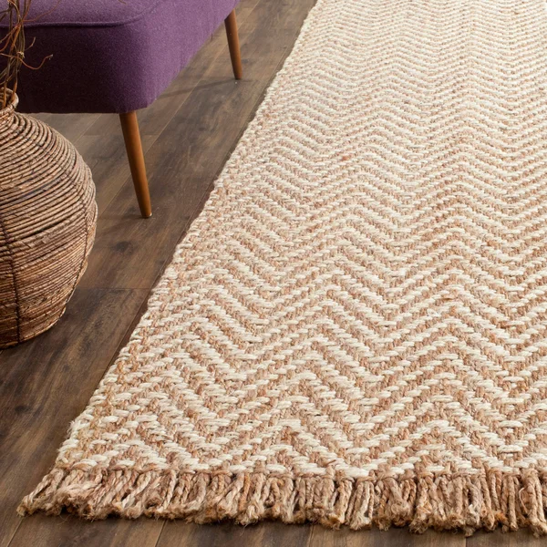 Safavieh Natural Fiber Bleach & Natural 2&-6x22 x 10& Rug