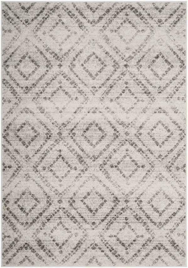 Safavieh ADR131C Adirondack Light Grey - Grey Area Rug - 6& x 6& Round