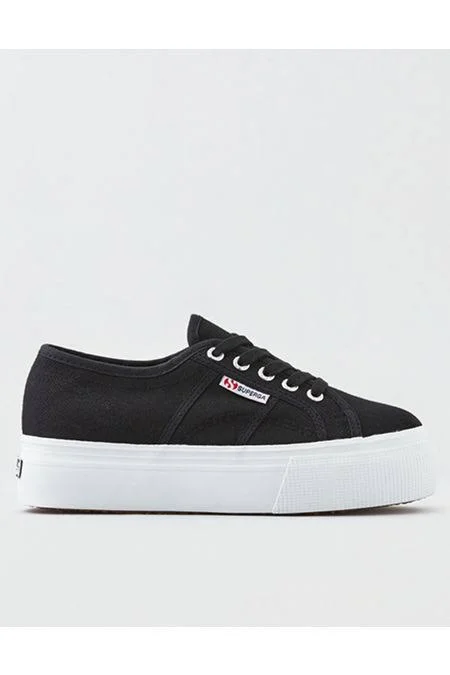 Womens Superga 2790 Trainers - Black