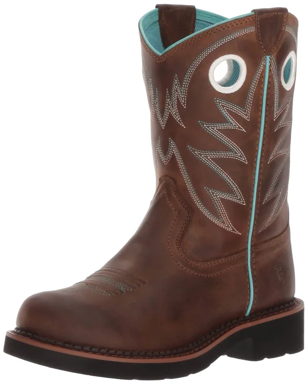 Ariat Kids Probaby Distressed Brown 4.5 - M