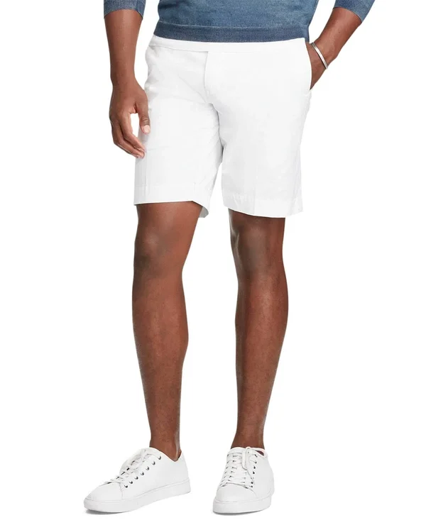 Polo Ralph Lauren Men's 9.5-Inch Stretch Cotton Classic Fit Chino Shorts - Blue - Size 33