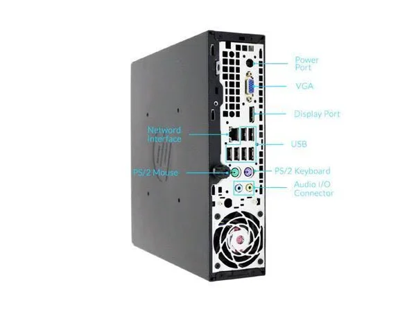 HP 8300 Desktop Computer PC Core i5-3470S, 8GB Ram, 250GB Hdd, DVD-Rom, Windows 10 Professional, Includes 19 inch LCD Monitor, W