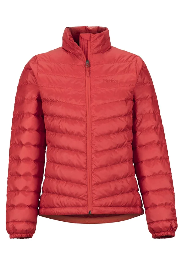 Marmot Jena 700 Fill Goose Down Jacket Women's Medium M Cherry Tomato