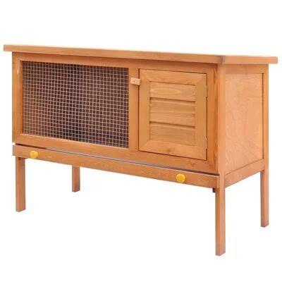 Hiro Rabbit Hutch with Slide Out Tray Tucker Murphy Pet