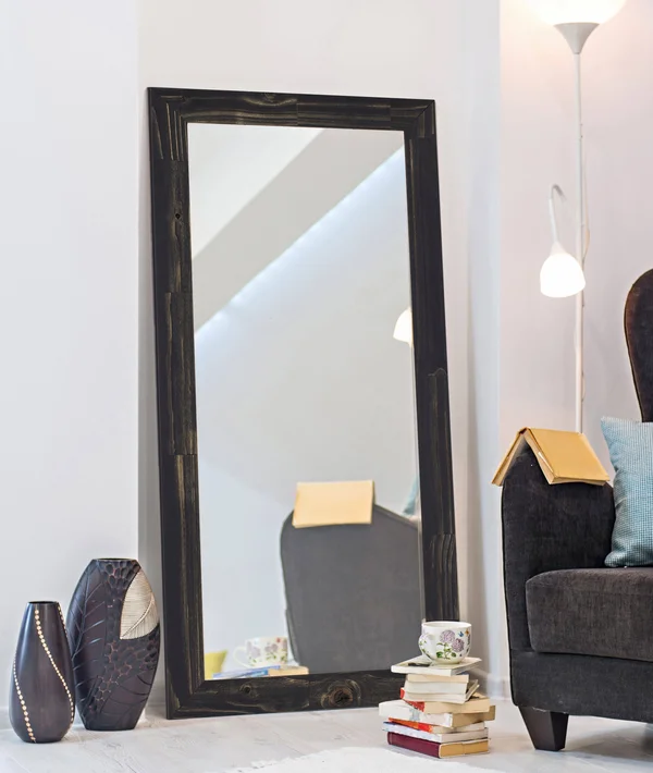Hitchcock Butterfield Yosemite Ebony Mirror - 43.5x22W x 55.5x22H