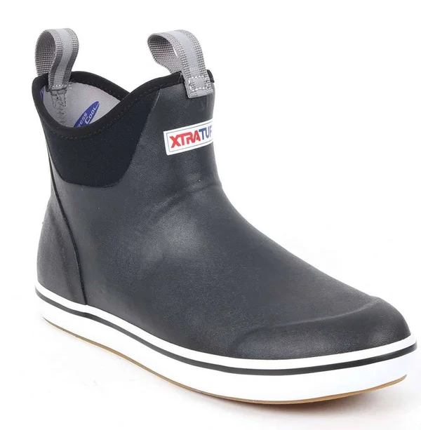 Xtratuf Men's Ankle Deck Boots - Black, 8
