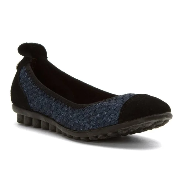 Bernie Mev Women's - Bella Me Slip on Flats Jeans 37 M