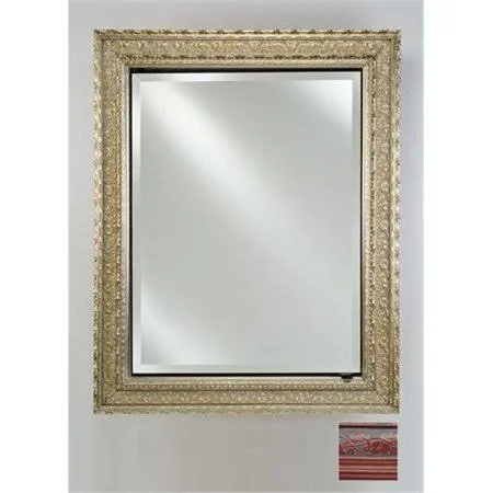 Afina CORPORATION SD1730RPALCE 17 in.x 30 in.Recessed Single Door Cabinet - Parliament Cherry, Gray