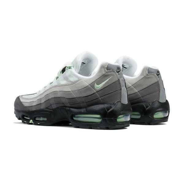 Nike Air Max 95 Granite Dust/Fresh Mint Men's Shoes - Grey/Green, Size: 8.5